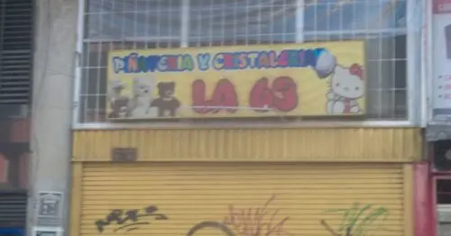 PINATERIA Y CRISTALERIA LA 63 PINATERIA Y CRISTALERIA LA 63